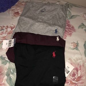 3 BRAND NEW POLO T-SHIRTS